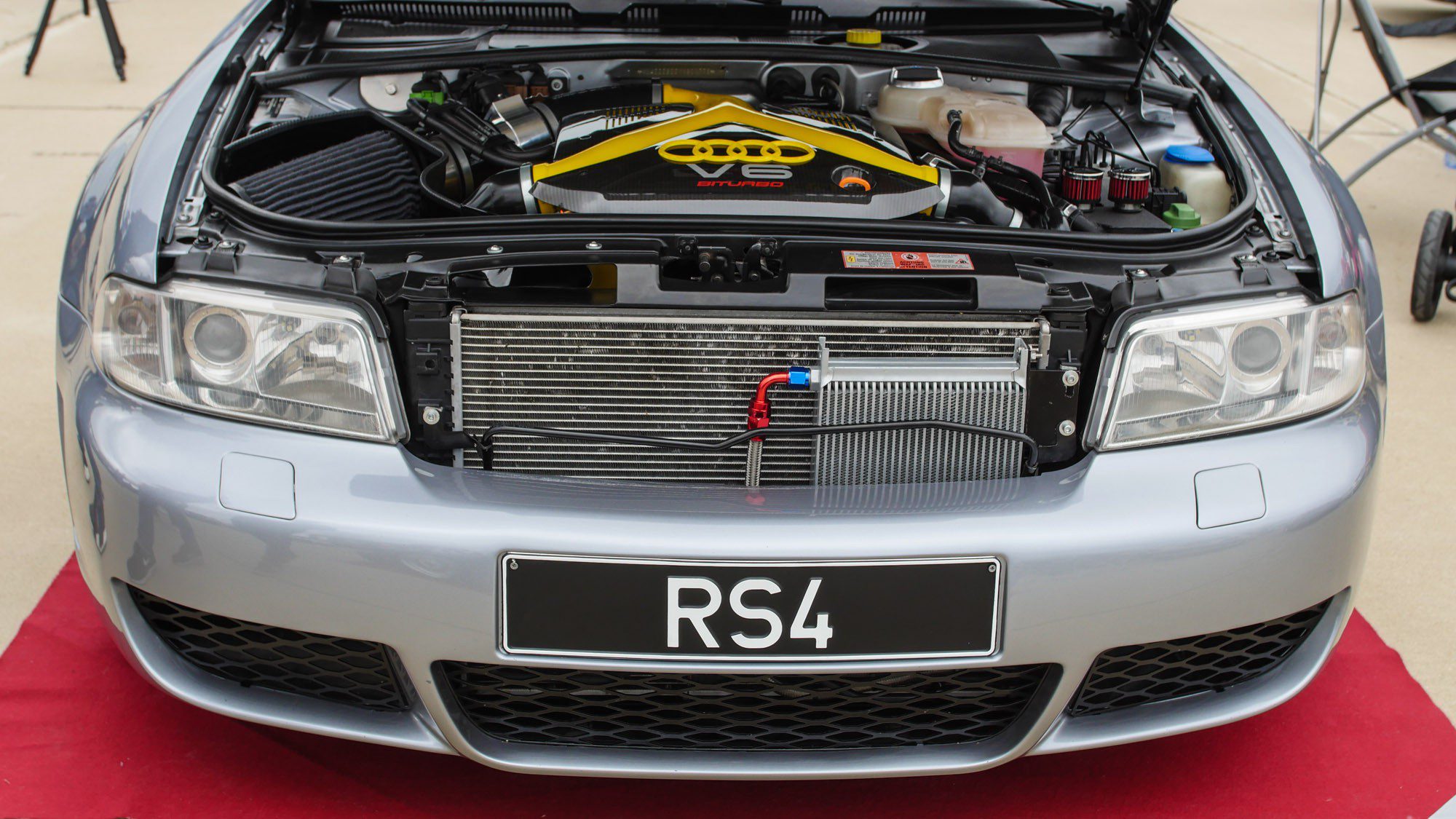 Frontansicht des Audi RS4