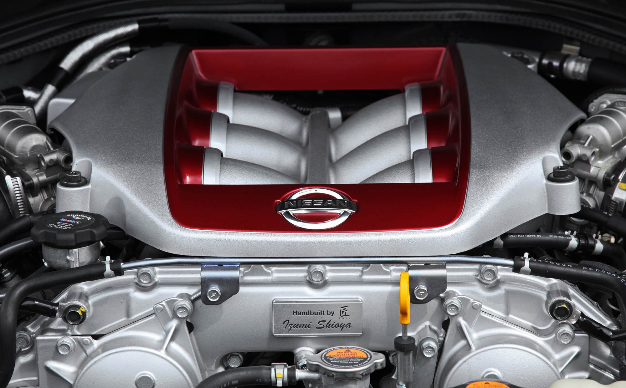 Motor des Nissan GT-R Mk4 